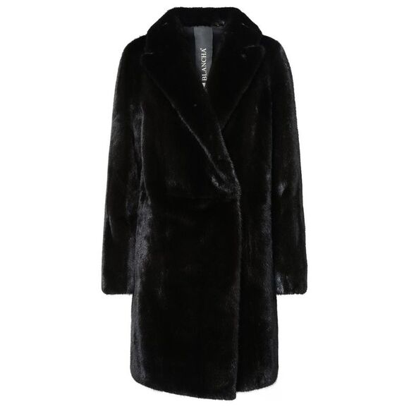 Blancha Long Black Mink Fur Women - Picture 1 of 3